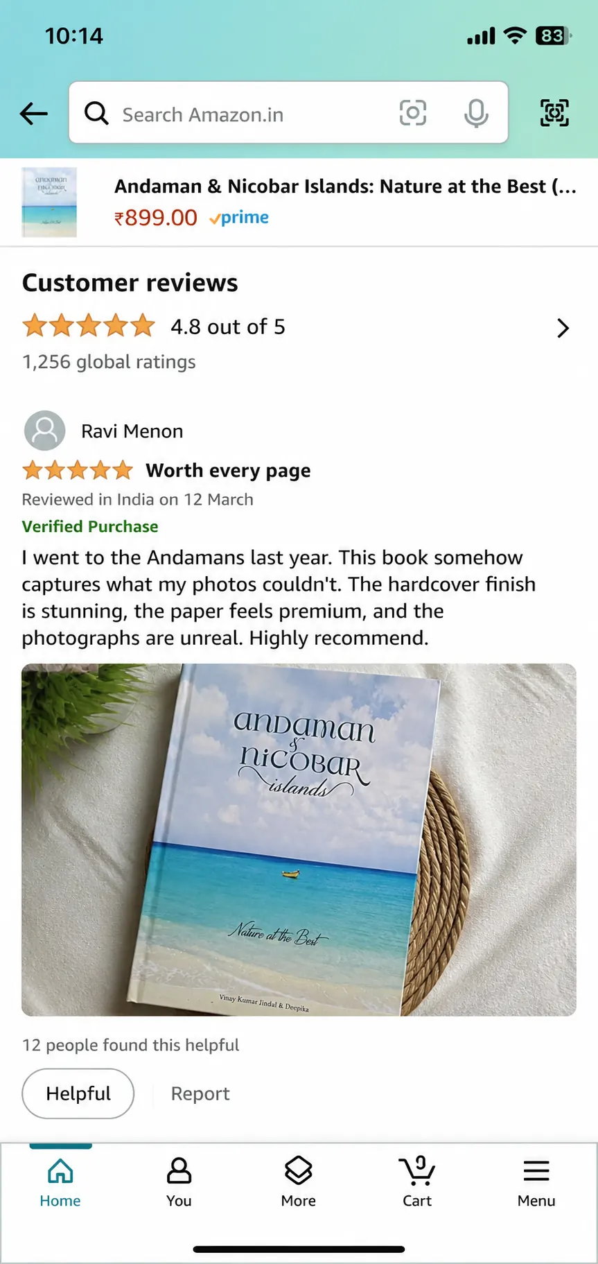Amazon · ★★★★★ — Verified buyer