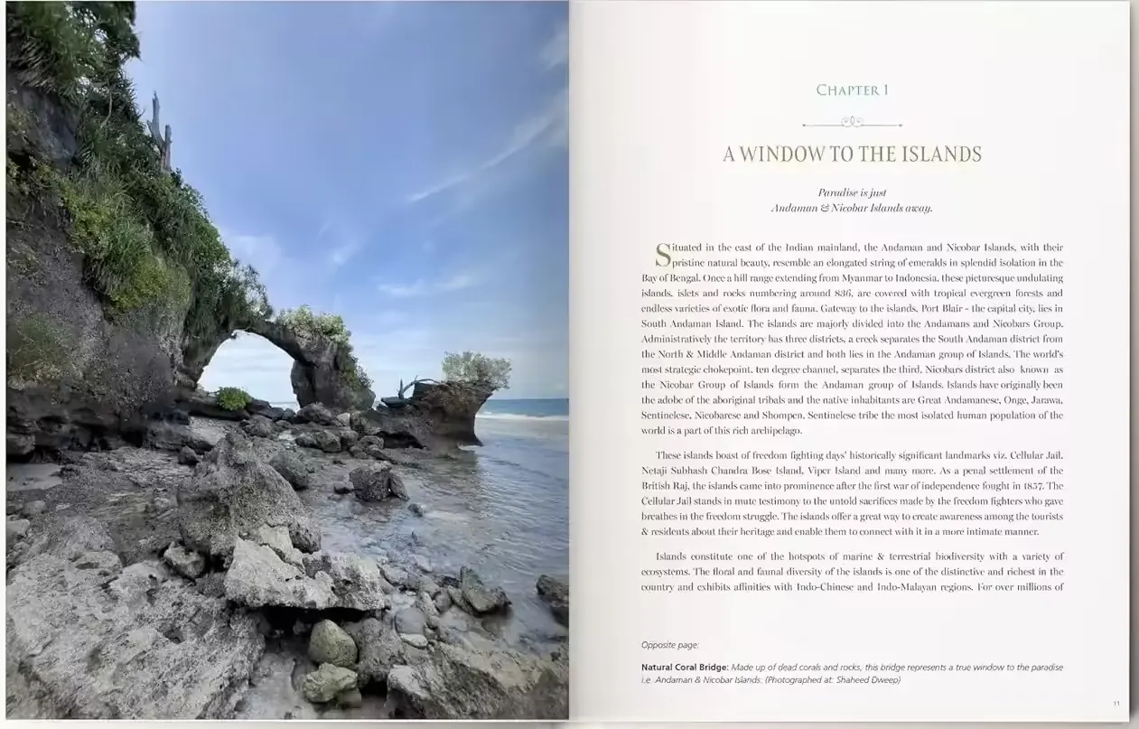 Chapter 1 · A Window to the Islands — Natural Coral Bridge, Shaheed Dweep